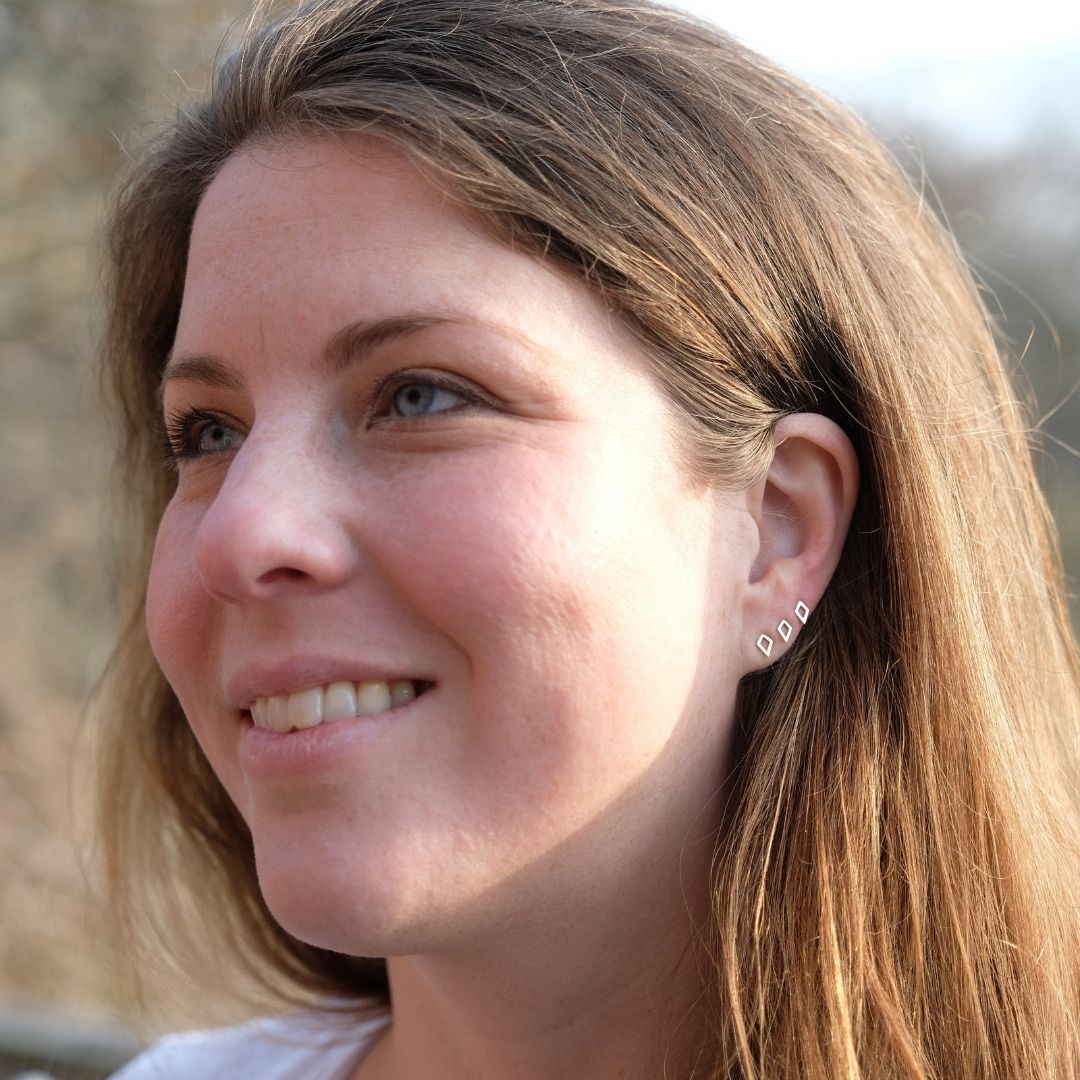 14k Gold Kappa Alpha Theta Kite Earring | mazi + zo sorority jewelry