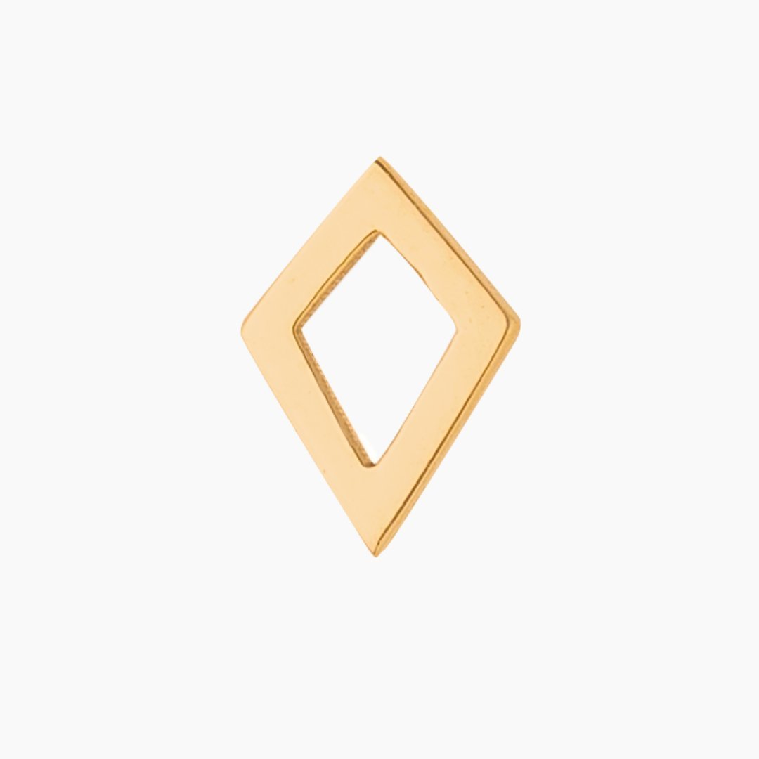 14k Gold Kappa Alpha Theta Kite Earring | mazi + zo sorority jewelry
