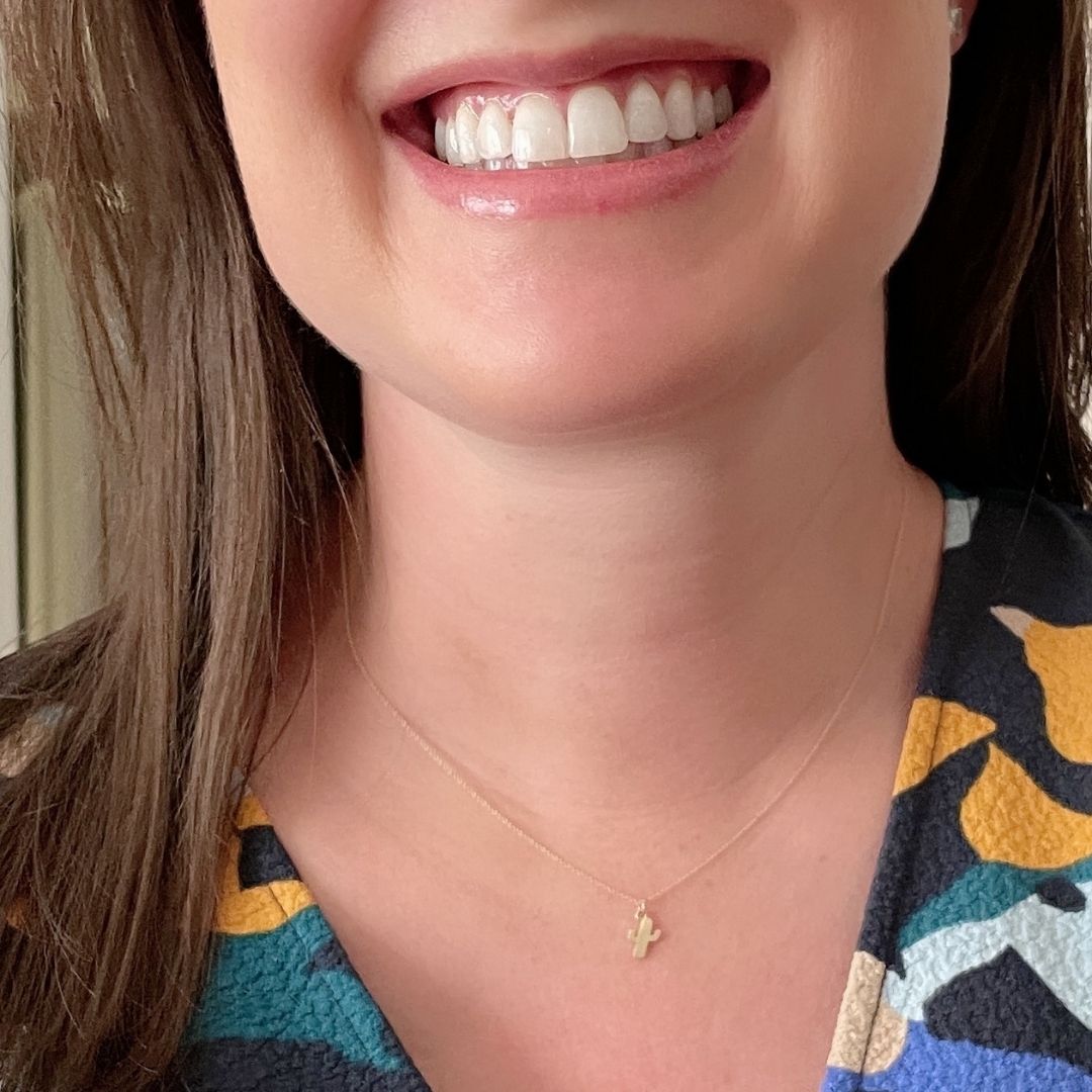 14k Gold Cactus Necklace | mazi + zo