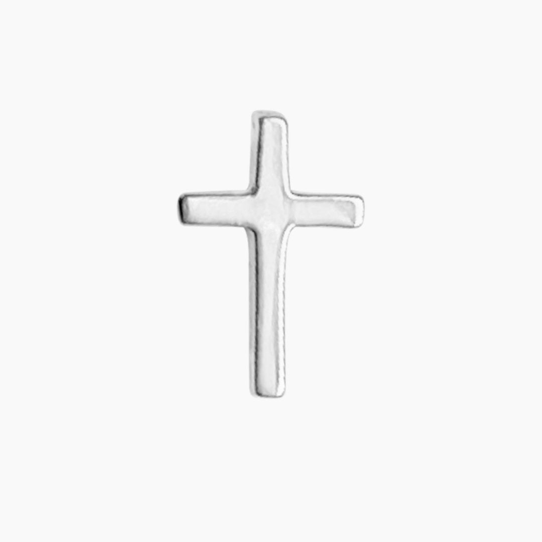 Sterling Silver Cross Earrings | mazi + zo jewelry