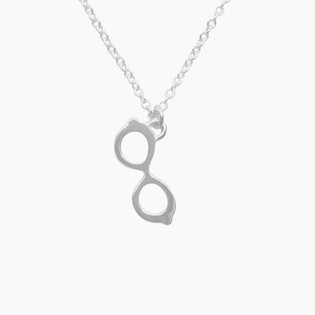Sterling Silver Fashionista Sunglasses Necklace | mazi + zo