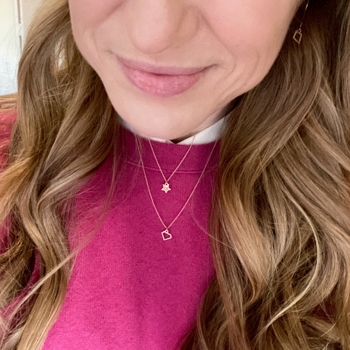 14k Gold Star Necklace | mazi + zo jewelry