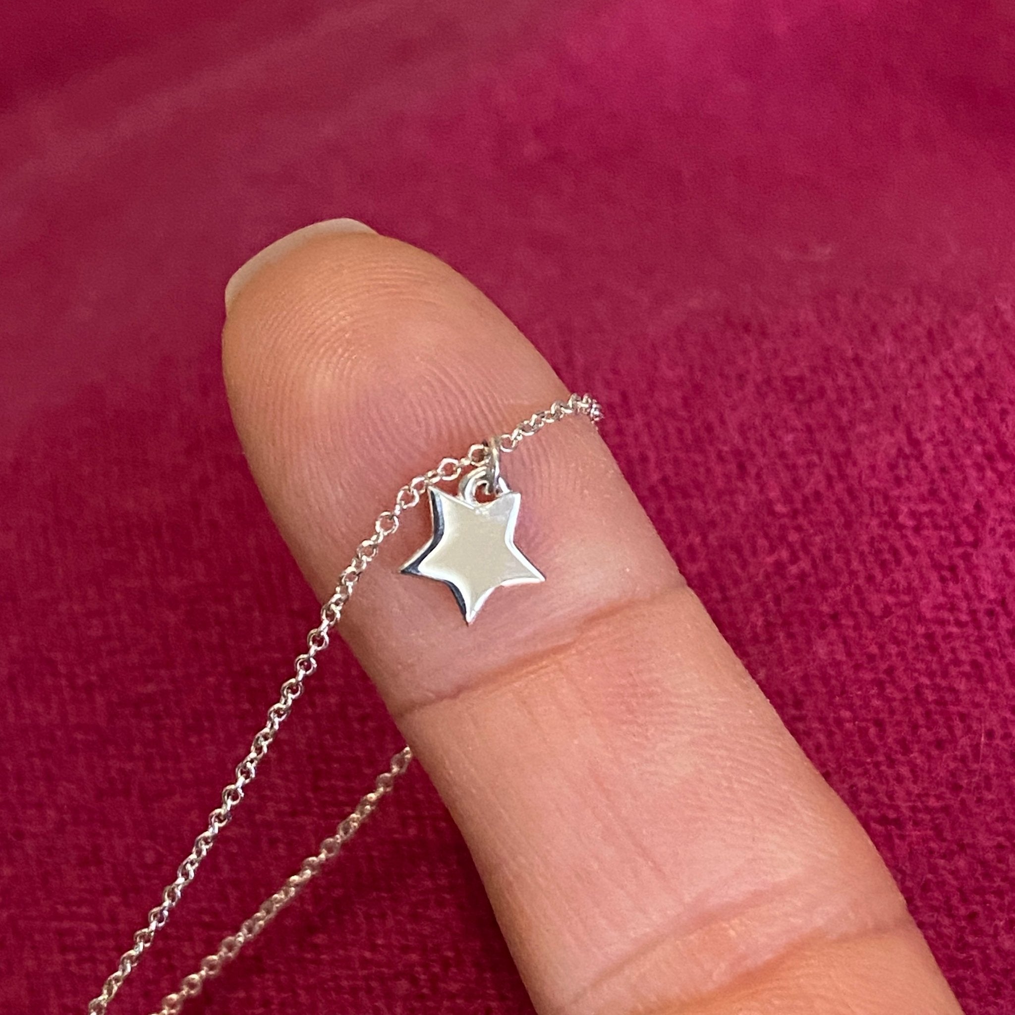 Sterling Silver Star Necklace | mazi + zo jewelry