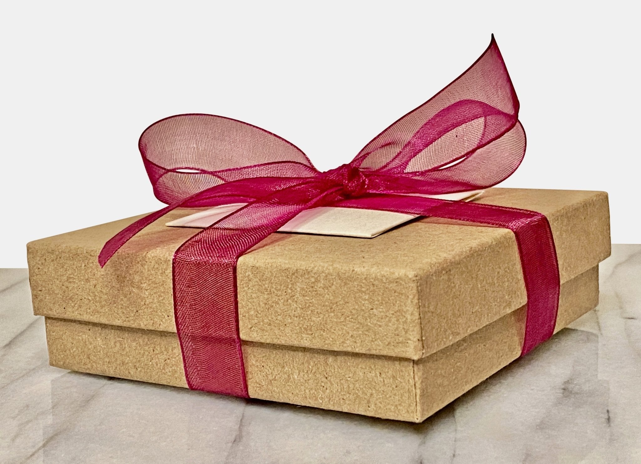 mazi + zo minimalist gift packaging