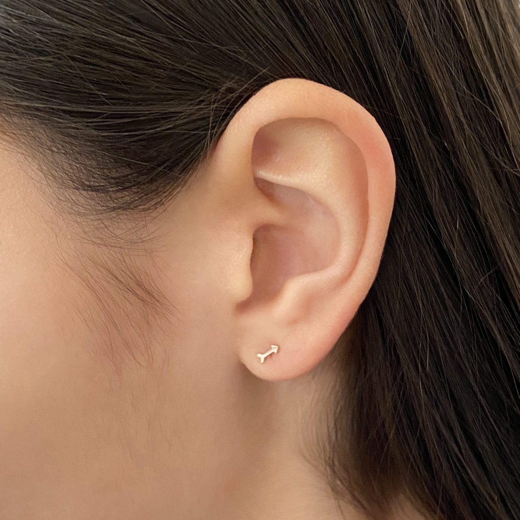 Sterling Silver Arrow Earrings | mazi + zo jewelry
