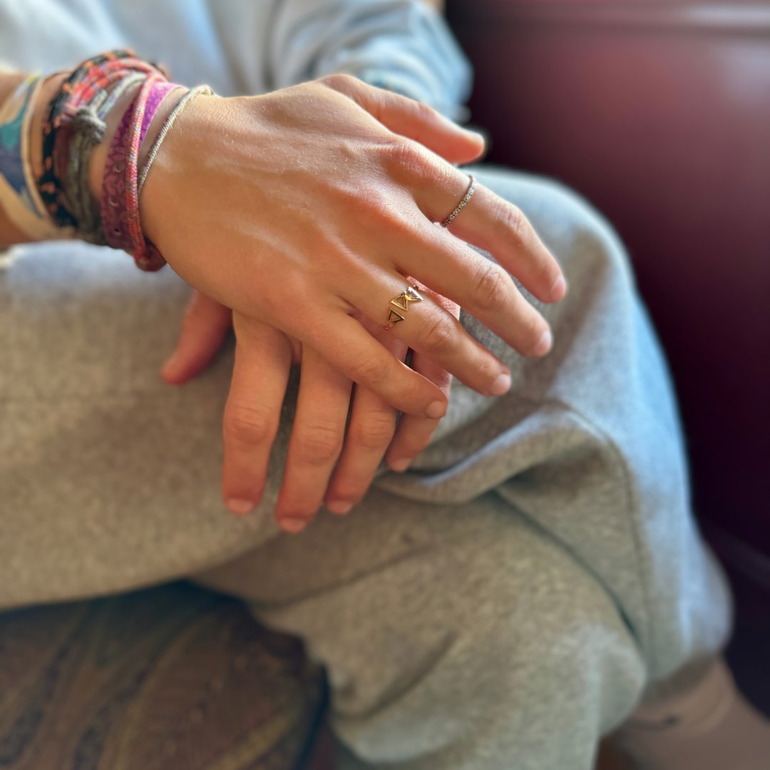 Tri Delta ring | mazi + zo sorority jewelry