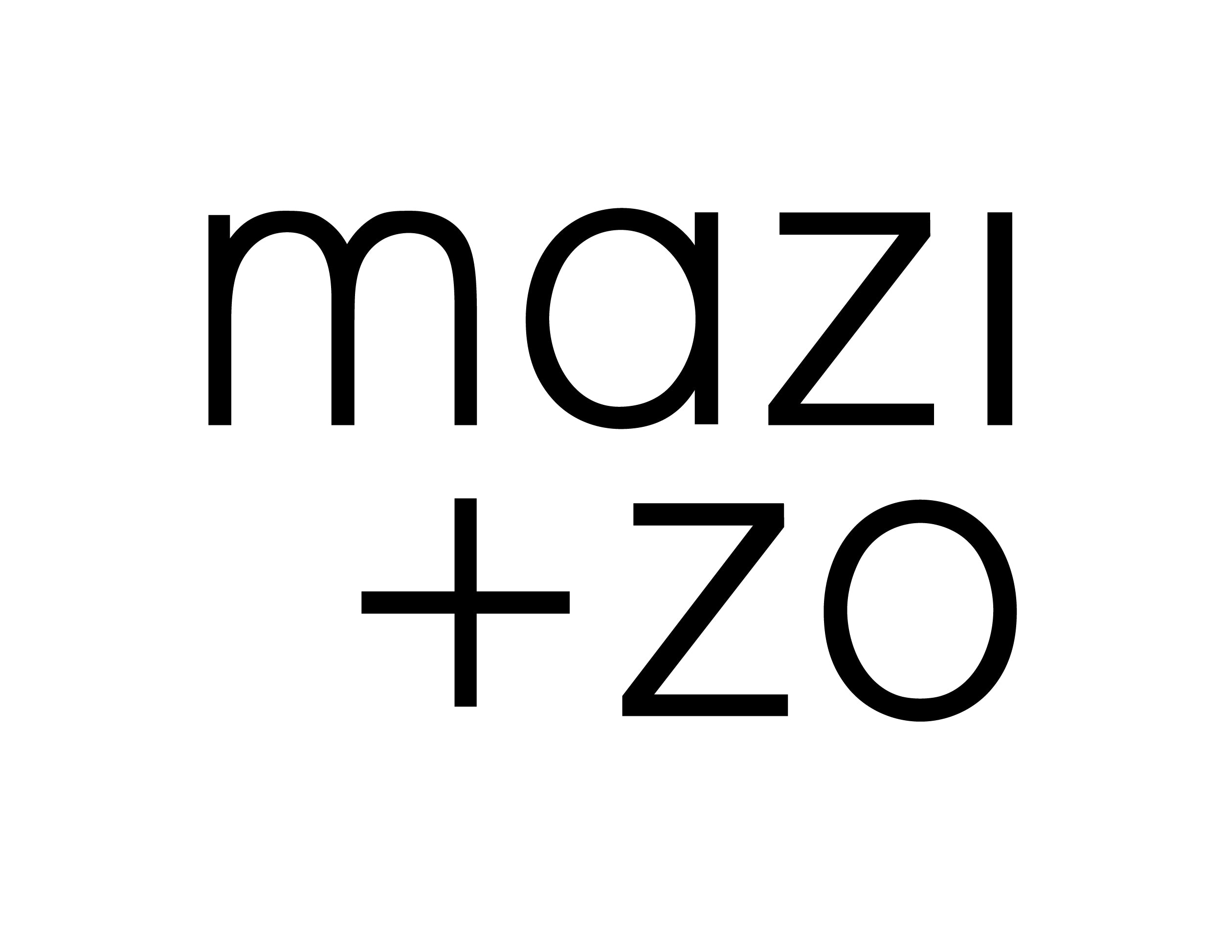 Mazi + zo sorority jewelry black and white logo