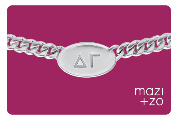 Gift Card for Personalized Delta Gamma Necklace