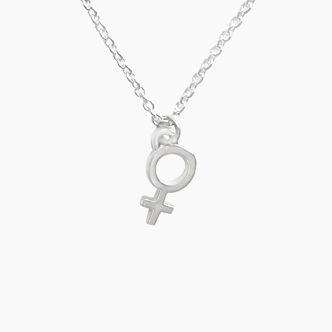 Sterling Silver Venus Necklace | Feminist Jewelry | mazi + zo jewelry